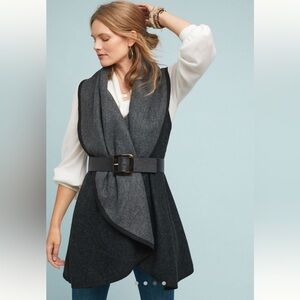 NWOT Anthropologie - SAMANTHA REVERSIBLE VEST